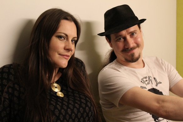 Floor Jansen and Tuomas Holopainen of Nightwish in Tokyo. Photo: Stefan Nilsson